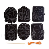 Ooly® Mini Scratch & Scribble: Window Banner Kit - Boo Buddies