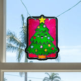 Ooly® Mini Scratch & Scribble: Window Banner Kit - Festive Friends