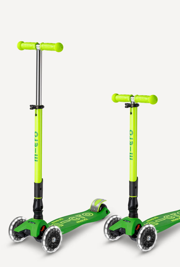 MicroKickboard: Scooter Maxi Deluxe Foldable LED