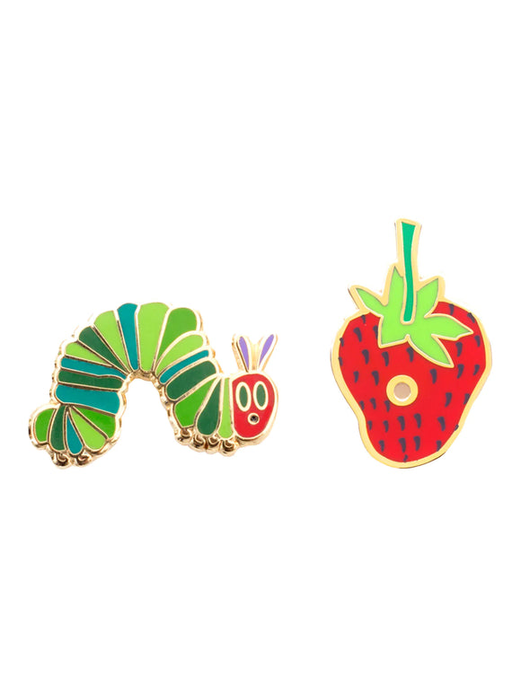 Out of Print Enamel Pin: World of Eric Carle Very Hungry Caterpillar