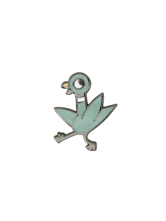 Out of Print Enamel Pin: The Pigeon