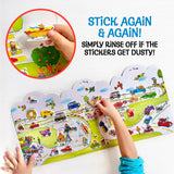 Bright Stripes Richard Scarry's Busy World®: Puffy Sticker Play Set