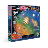 eeBoo 48 Piece Giant Puzzle Solar System & Beyond