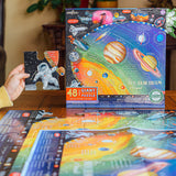 eeBoo 48 Piece Giant Puzzle Solar System & Beyond