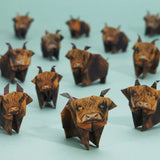 Pikki Origami Kit: Paper Highland Cows