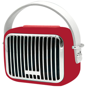 Wireless Bluetooth Retro Speaker - Red