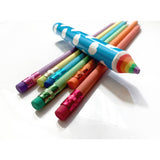 Snifty Recycled Rainbow Pencils & Eraser Set