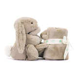Baby Jellycat Bashful Beige Bunny Soother 13"