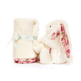 Baby Jellycat Blossom Cream Bunny 'Berry' Soother 13"