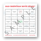 Bad Christmas Movie Bingo