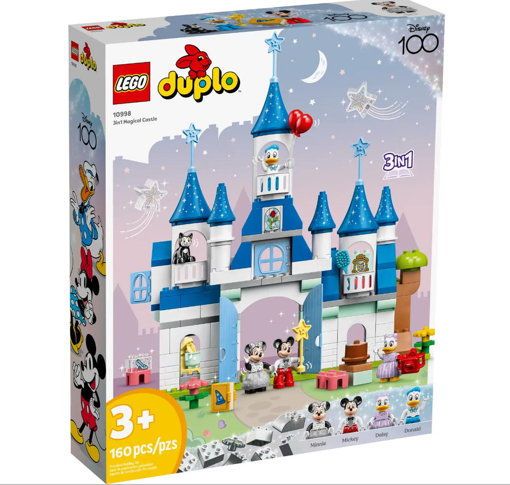 LEGO® DUPLO® Disney 3-in-1 Magical Castle 10998 – Growing Tree Toys