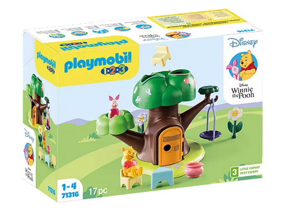 Playmobil 1.2.3 & Disney: Winnie's & Piglet's Tree House 71316