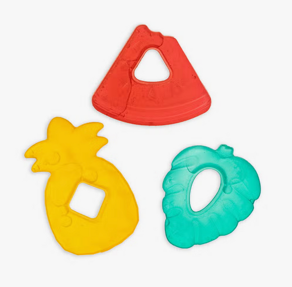 Itzy Ritzy Cutie Coolers™ Water Filled Teethers Fruit (3 pack)