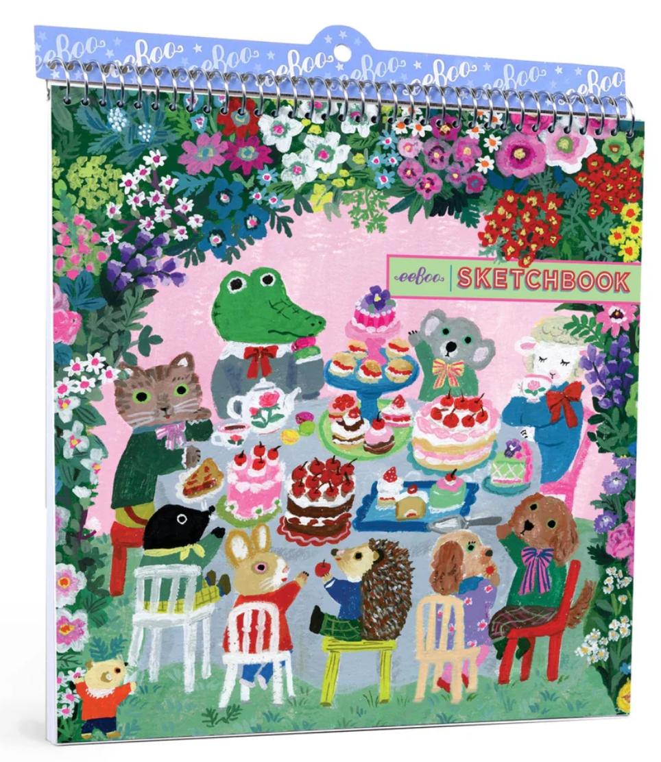 eeBoo Square Sketchbook: Sweet Celebration – Growing Tree Toys