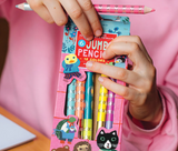 eeBoo Jumbo Double-Sided Color Pencils Sweet Celebration