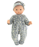 Corolle Dolls Clothes 12" Pajamas and Headband (Glow in the Dark)