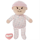 Manhattan Toy® Love, Stella My First Doll Peach & Bassinet