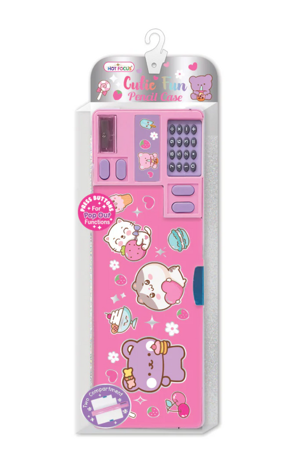 Cutie Fun Pencil Case: Critters