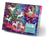 Crocodile Creek 100 Piece Holographic Puzzle: Unicorn Galaxy