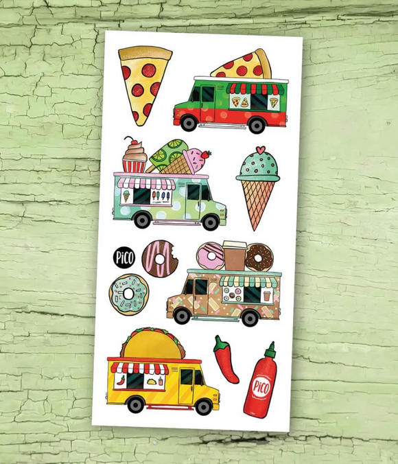 Pico Temporary Tattoos: The Food Trucks