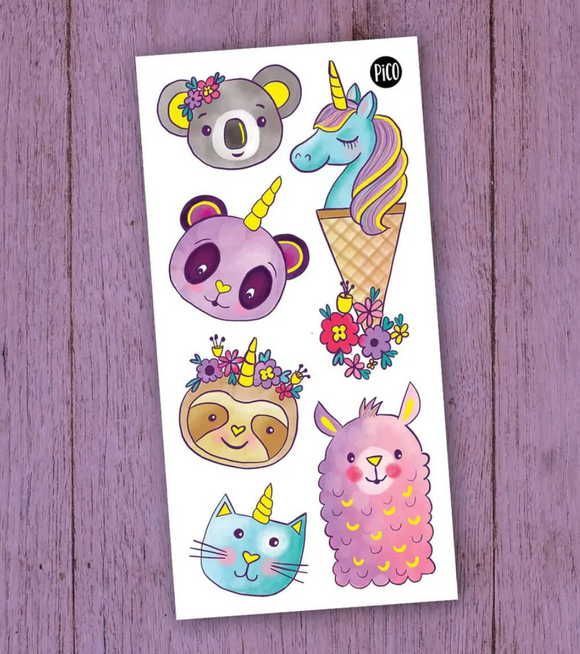 Pico Temporary Tattoos: Unicorners