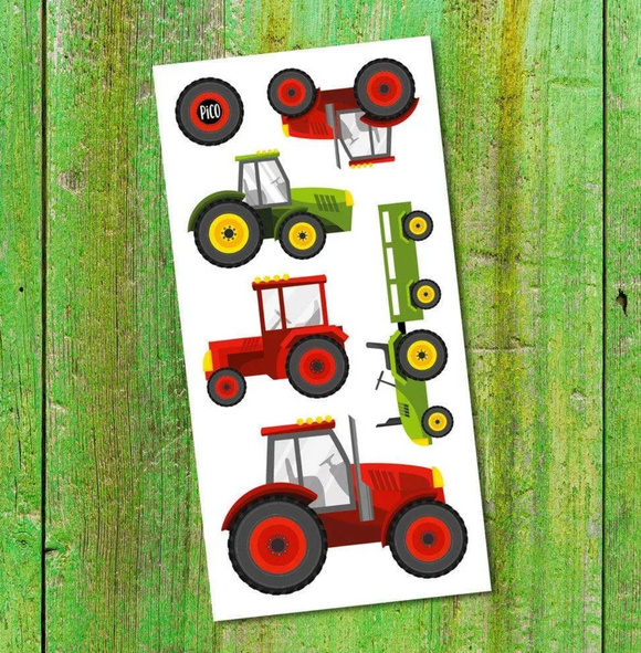 Pico Temporary Tattoos: The Tractors
