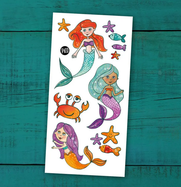 Pico Temporary Tattoos: The Mermaids