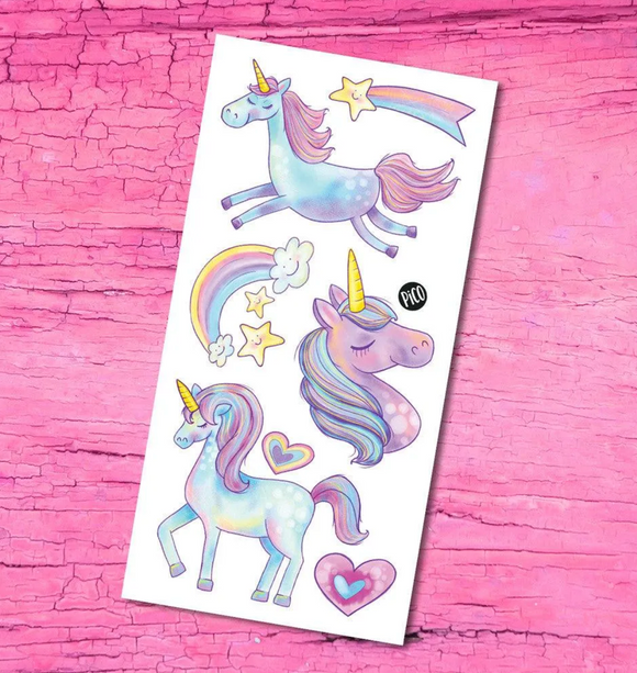 Pico Temporary Tattoos: The Cute Unicorns