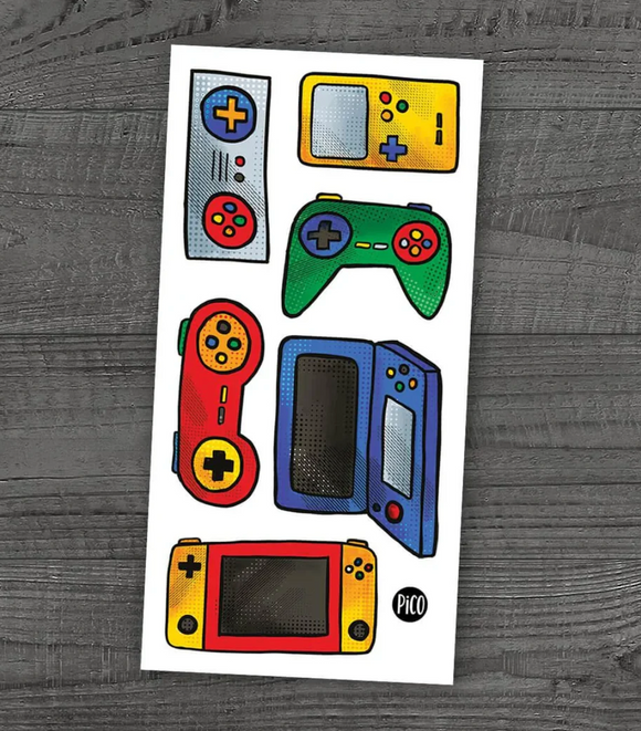 Pico Temporary Tattoos: The Video Games