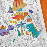 Pico Giant Coloring Page: Dinosaur
