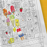 Pico Giant Coloring Page: Lemonade