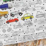 Pico Giant Coloring Page: The Vehicles