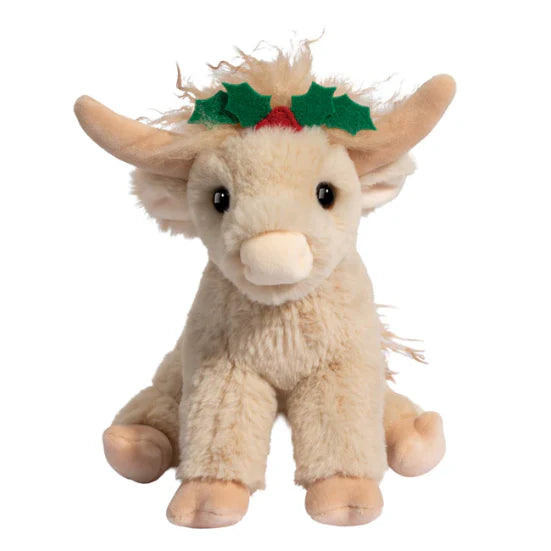 Douglas Holiday Mini Soft Laddie Highland Cow 7