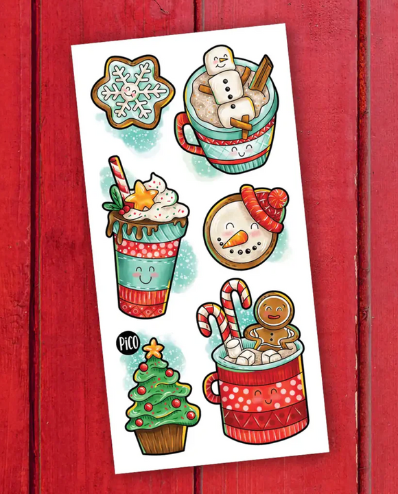 Pico Temporary Tattoos: Hot Chocolate