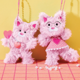 Bright Stripes DIY Chenille Cuties- Cutie Cats