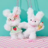 Bright Stripes DIY Chenille Cuties- Bunny Babes