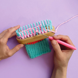 Bright Stripes Nimble Knitter Squishee Stuffies