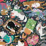 Galison Puzzle 500 piece Catmas Chaos