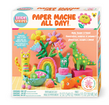 Bright Stripes Paper Mache All Day!