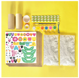 Bright Stripes Paper Mache All Day!