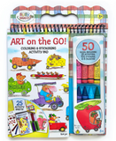 Bright Stripes Richard Scarry's Busy World®: Art on the Go! Activity Pad