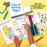 Bright Stripes Richard Scarry's Busy World®: Art on the Go! Activity Pad