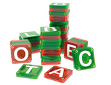 Magna-Tiles® microMAGS Learn Letters™ (56 Pieces)