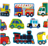 Crocodile Creek Let's Begin Puzzles - Vehicles