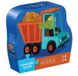 Crocodile Creek 12 Piece Mini Puzzle Construction Croc