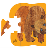 Crocodile Creek 12 Piece Mini Puzzle Brown Bear