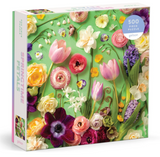 Galison Puzzle 500 piece Springtime Petals