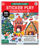 Mudpuppy Sticker Play Reusable Activity Set: Christmas Village