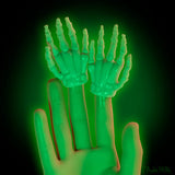 Archie McPhee® Finger Puppet: Glow Skeleton Hand (includes 1)