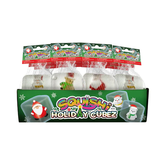Holiday Cube Squishy Toy